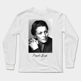 Pearl Buck Portrait Long Sleeve T-Shirt